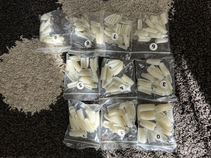 Типсы для наращивания ногтей