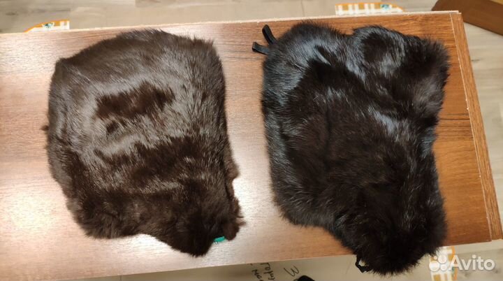 Шапки детские кроличьи и цигейковая на 2-3 летних