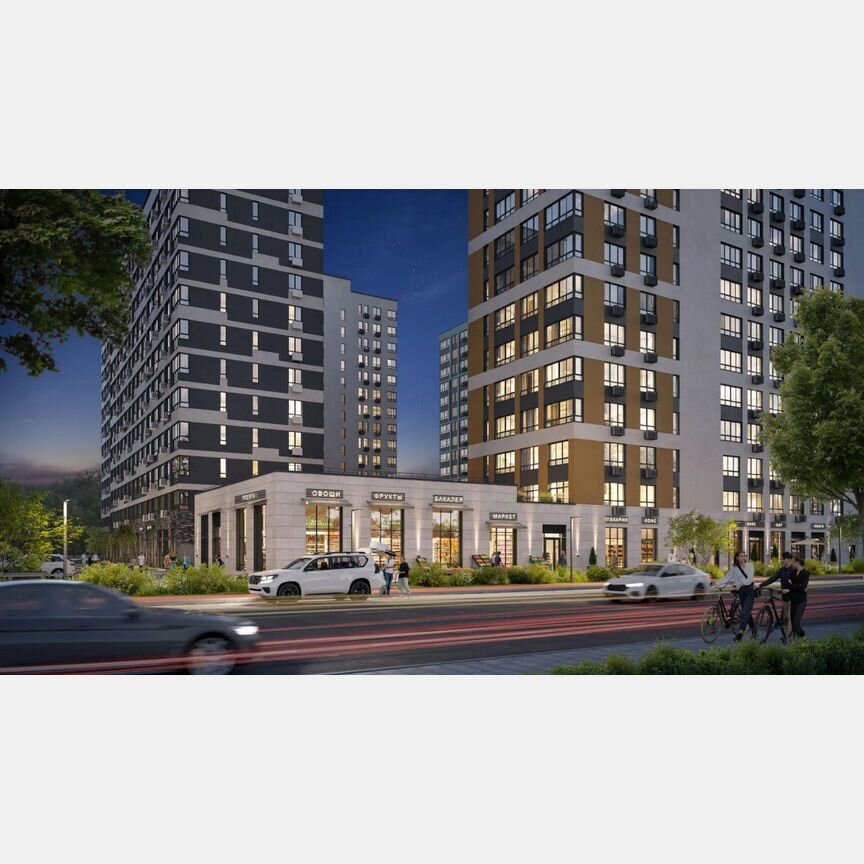 Квартира-студия, 21,3 м², 3/15 эт.