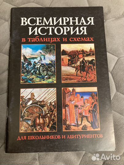 Всемирная история в таблицах и схемах