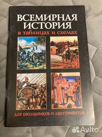 Всемирная история в таблицах и схемах