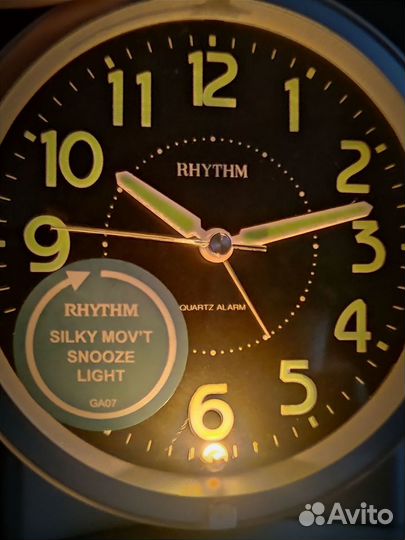 Часы будильник Rhythm
