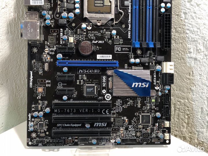 Материнская плата msi P67S-C43