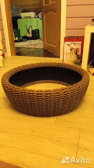 Лежанка для животных. Изделия из Эко-ротанга