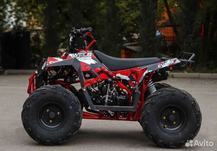 Детский квадроцикл Wels Thunder Evo 125 X St red