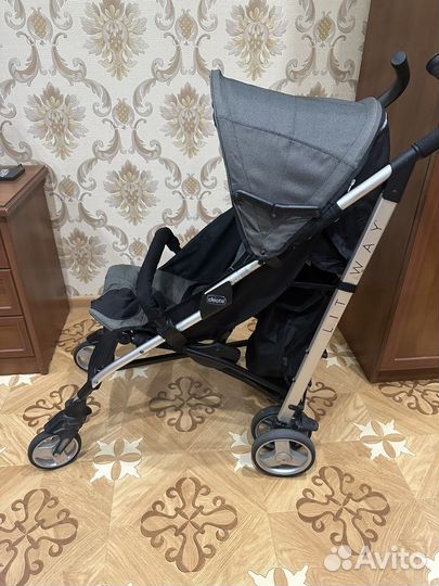 Коляска-трость детская прогулочная chicco lite WAY