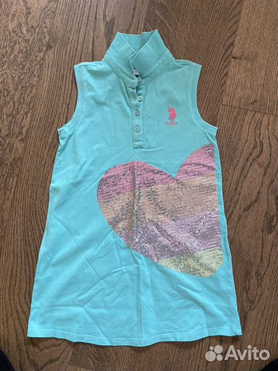 Платье US Polo Assn. 116-122 см
