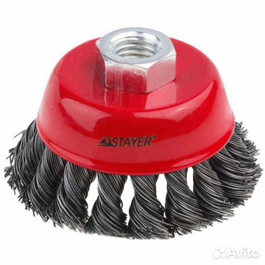 Stayer щётка-крацовка чашечная для ушм 100 мм 3512
