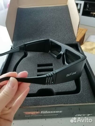 Стерео очки Acer E1 Tb (Black) DLP 3D Glasses