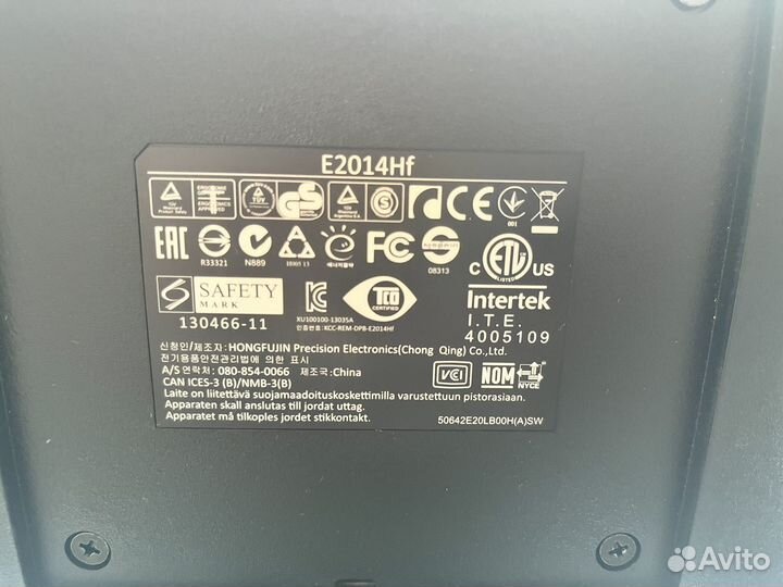 Монитор Dell E2014H