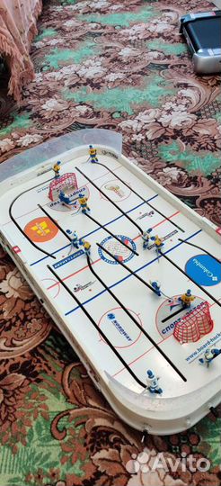 Настольные игры, хоккей,б/у, механизм рабочий