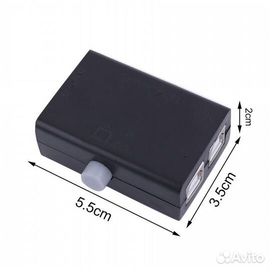 Новый Конвертер концентратор 2 в 1 USB 2.0