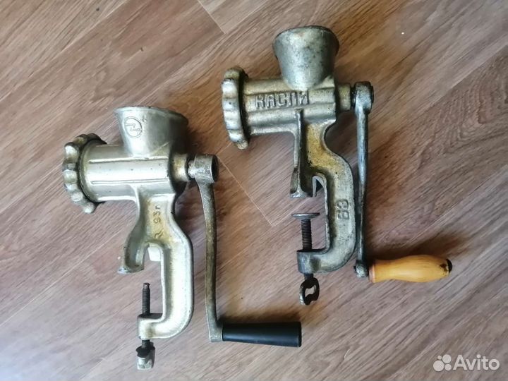 Мясорубка ручная СССР бу