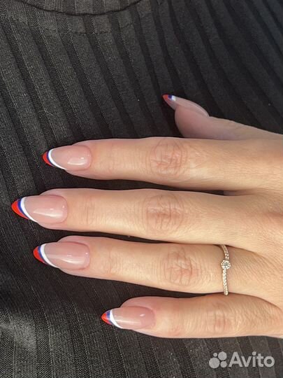 Маникюр наращивание ногтей