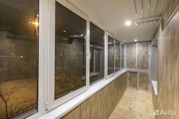 Остекление балкона, лоджии. Окна пвх