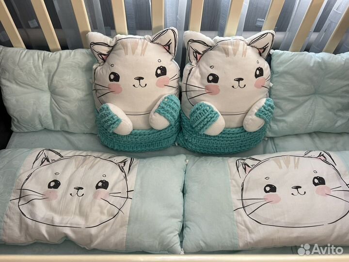 Бортики в детскую кроватку