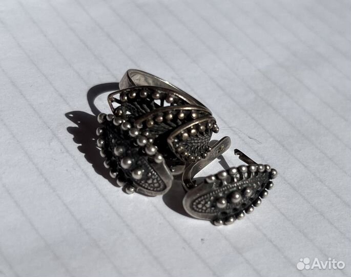 Серьги Винтаж СССР