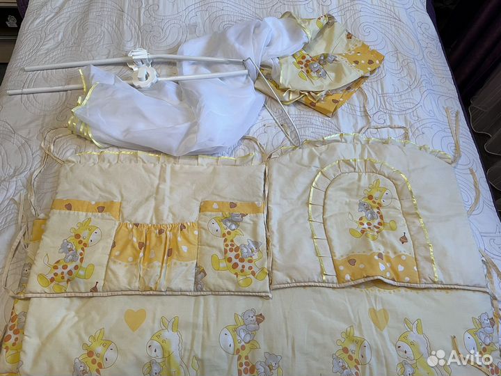 Балдахин с держателем и бортики