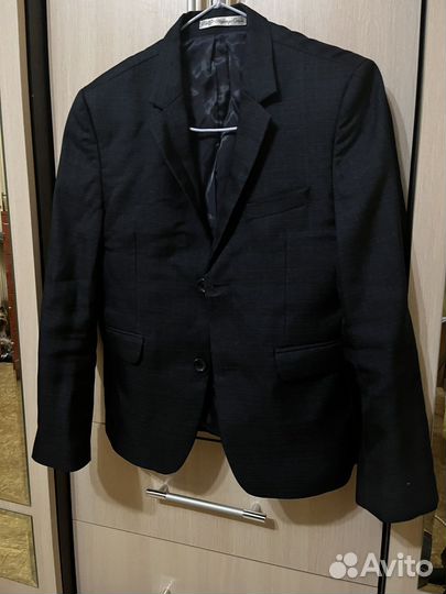 Пиджак школьный для мальчика 140