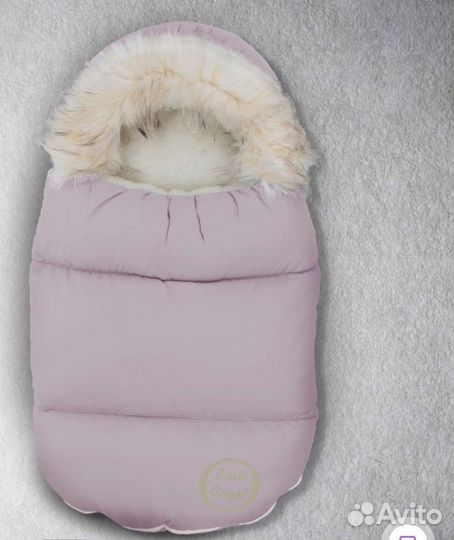 Конверт на выписку зимний для девочки