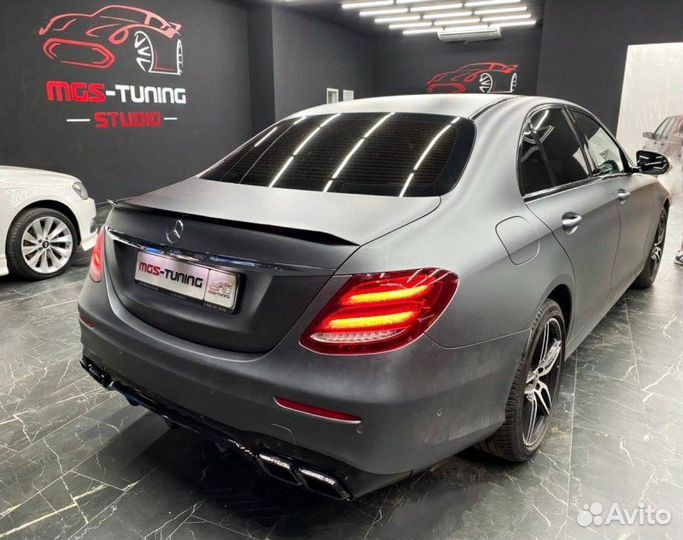 Тюнинг в стиле E63s на E-Class W213