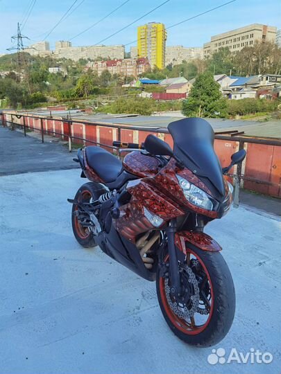 Продам мото Kawasaki ex650c (ninja 650) 2011 года