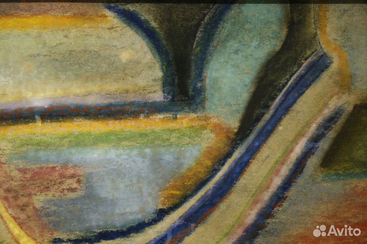 Картина Крымские пляжи абстракция