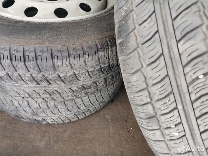 Колеса R14 летние в сборе, резина Кама