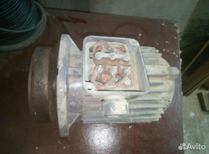 Электродвигатель 380в 220в 0.37квт