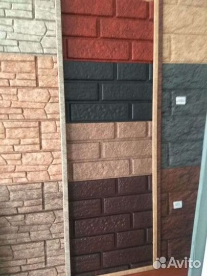 Сайдинг панели под кирпич