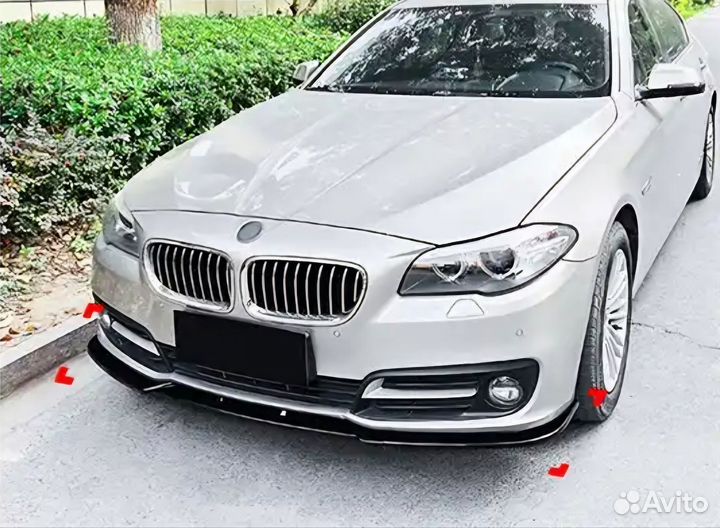 Сплиттер / губа бампера BMW 5 F10 / F11 LCI