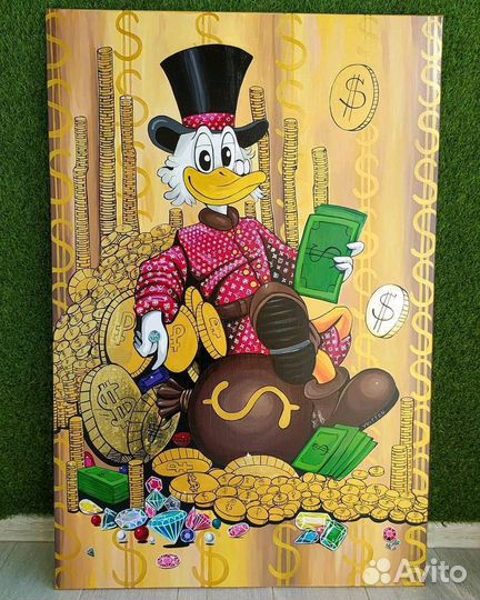 Большая картина маслом на холсте онлайн примерка