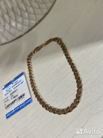 Золотой браслет 585