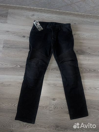 Мото Джинсы Volero Denim чёрные новые