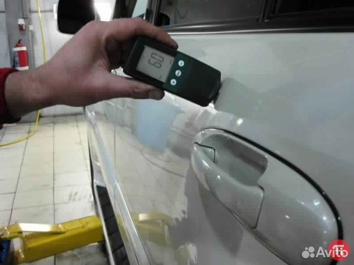 Проверка кузова автомобиля толщиномером