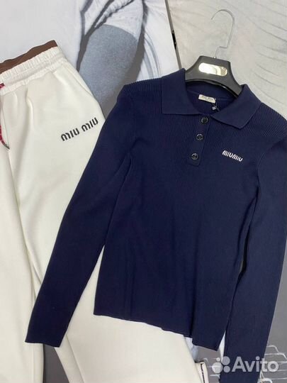 Поло / Лонгслив Miu Miu