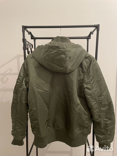Куртка Alpha Industries MA-1 hooded RIB