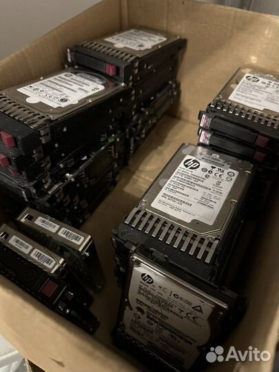 SAS диски 2.5 3.5 8tb 4tb 2tb 1tb 750 600 300 146