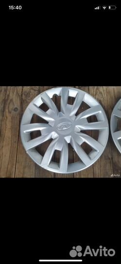 Колпаки на колеса r 15 LADA vesta