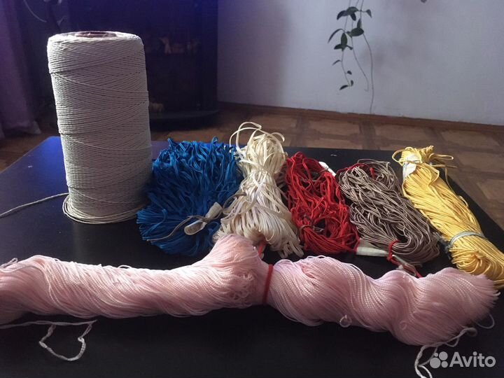 Шнуры для плетения макрамэ