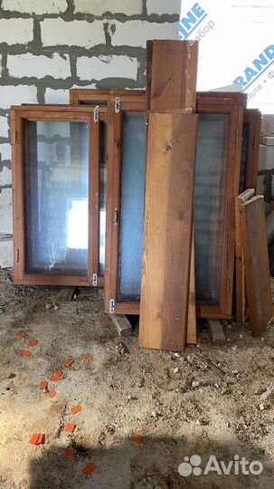 Пластиковые и деревянные окна