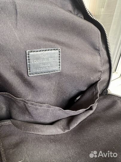 Сумка поясная кожаная Avenue sling lv