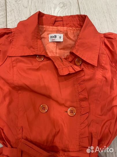 Плащ для девочки 116-122