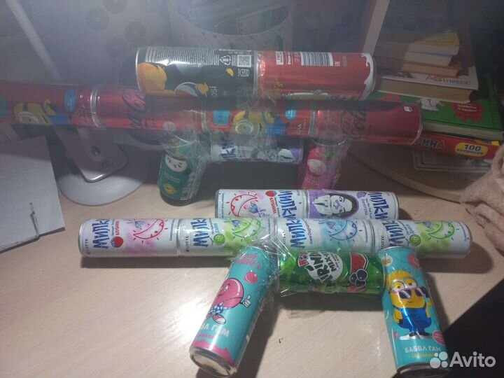 Пистолеты из банок