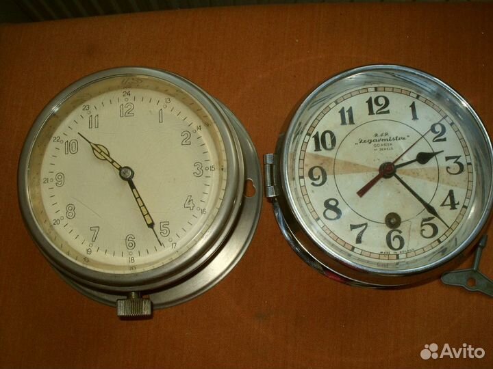 Часы морские, судовые, корабельные, каютные