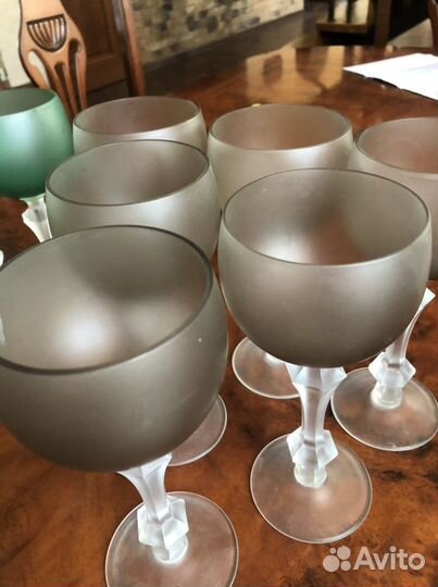 Фужеры из матового стекла Гусь-Хрустальный