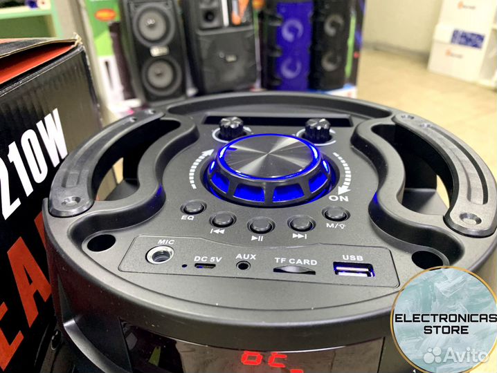 Портативная Колонка Большая Спикер ZQS 6210