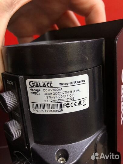 Цилиндрическая камера видеонаблюдения Galact 2812