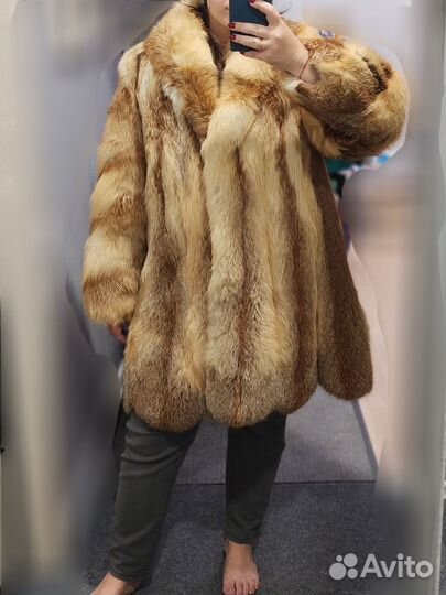 Шуба лисья