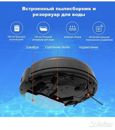 Робот-пылесос Liectroux L200